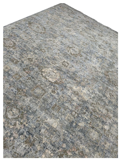 Artisan Crown Nickel Transitional Knotted Rug