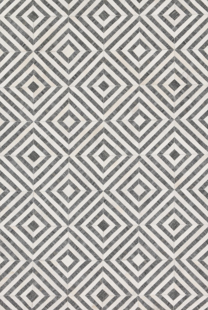 Loloi Dorado  Charcoal Ivory Contemporary