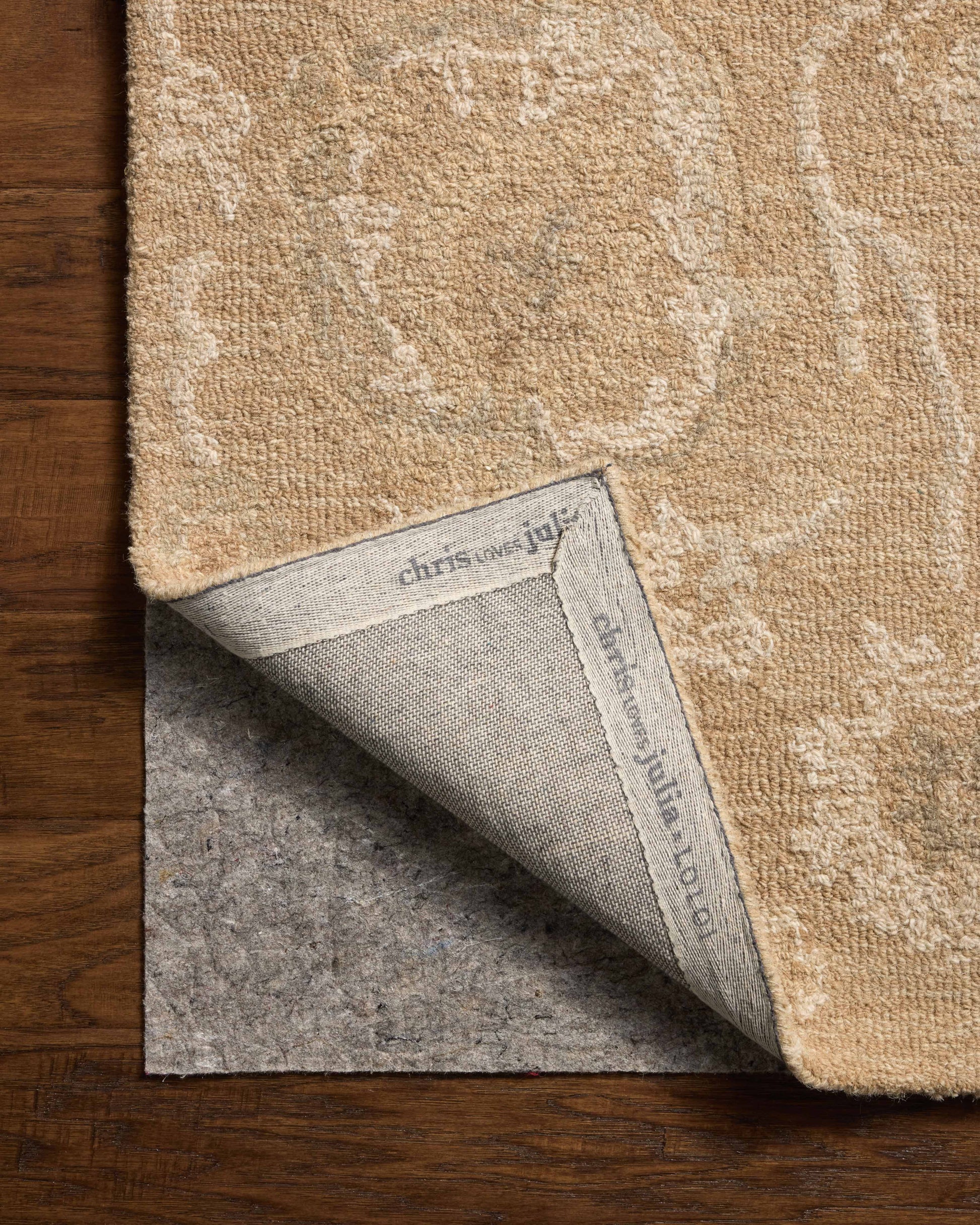 Chris Loves Julia x Loloi Dorothea  Sand Pebble Traditional