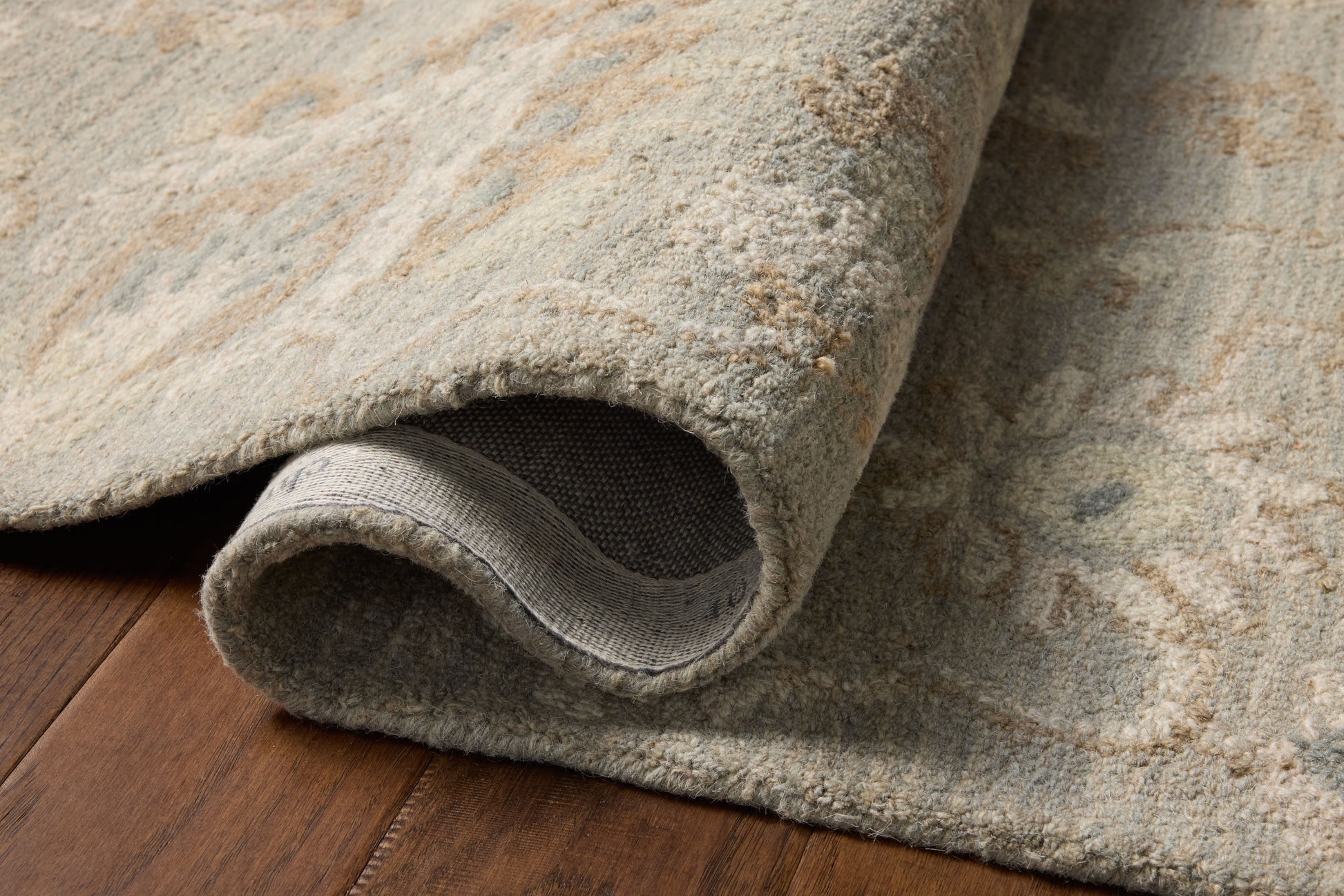 Chris Loves Julia x Loloi Dorothea  Stone Multi Traditional