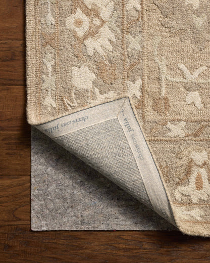 Chris Loves Julia x Loloi Dorothea  Khaki Dove Traditional