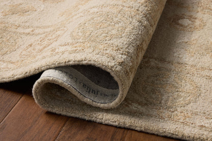 Chris Loves Julia x Loloi Dorothea  Dove Natural Traditional