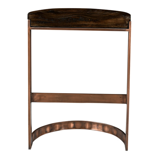 Moes Home Counter Stools Bancroft Brown Industrial Furniture