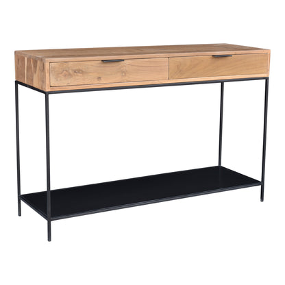 Moes Home Console Tables Joliet Natural Contemporary Furniture
