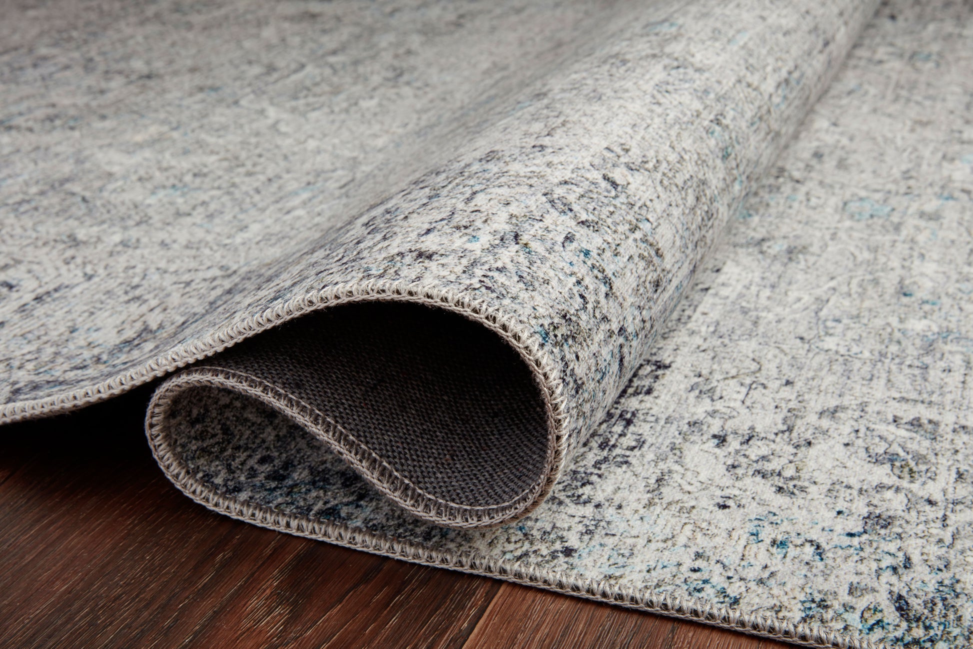 Loloi II Drift  Ivory Silver Contemporary