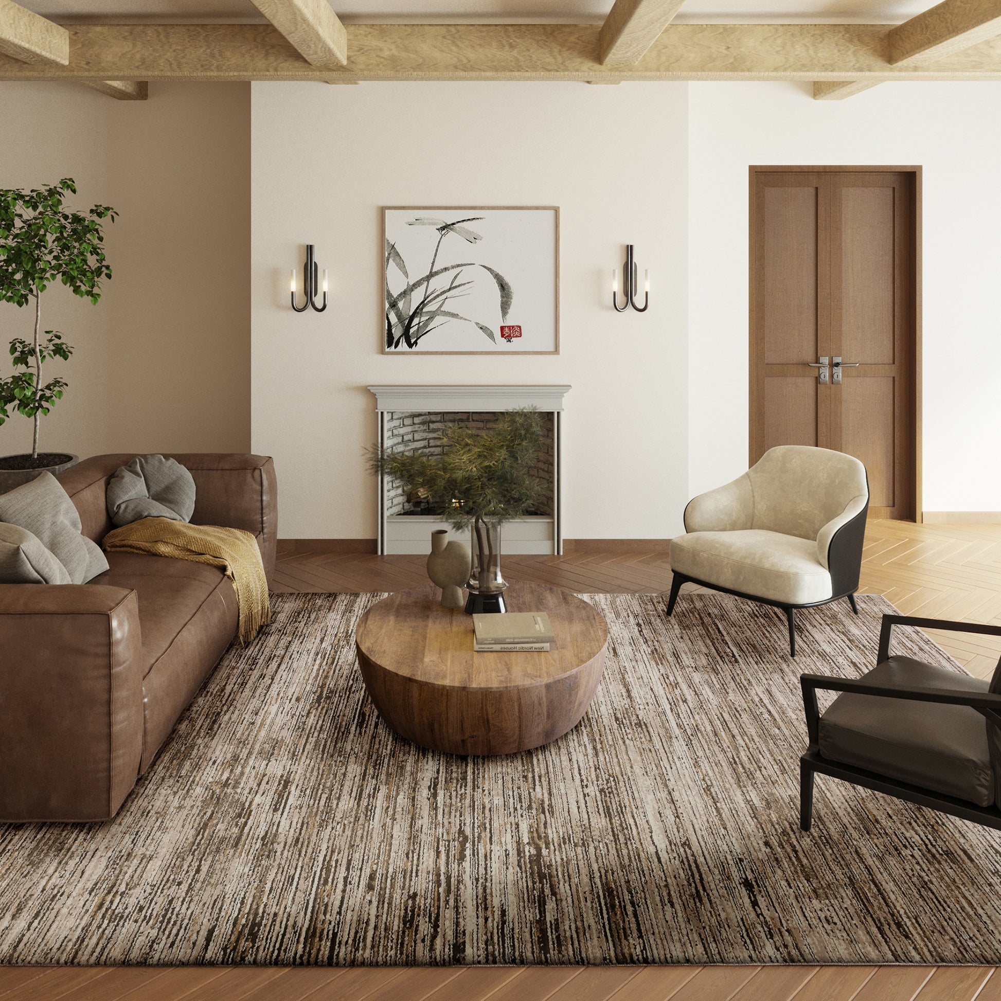 Dalyn Rugs Denizi  Mocha  Transitional