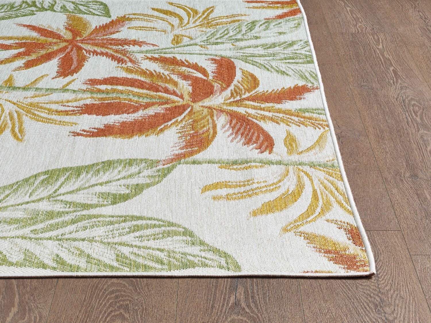 KAS Dahlia 1407 Ivory/Rust Indoor/Outdoor Rug - Rugs - KAS - Atlanta Designer Rugs