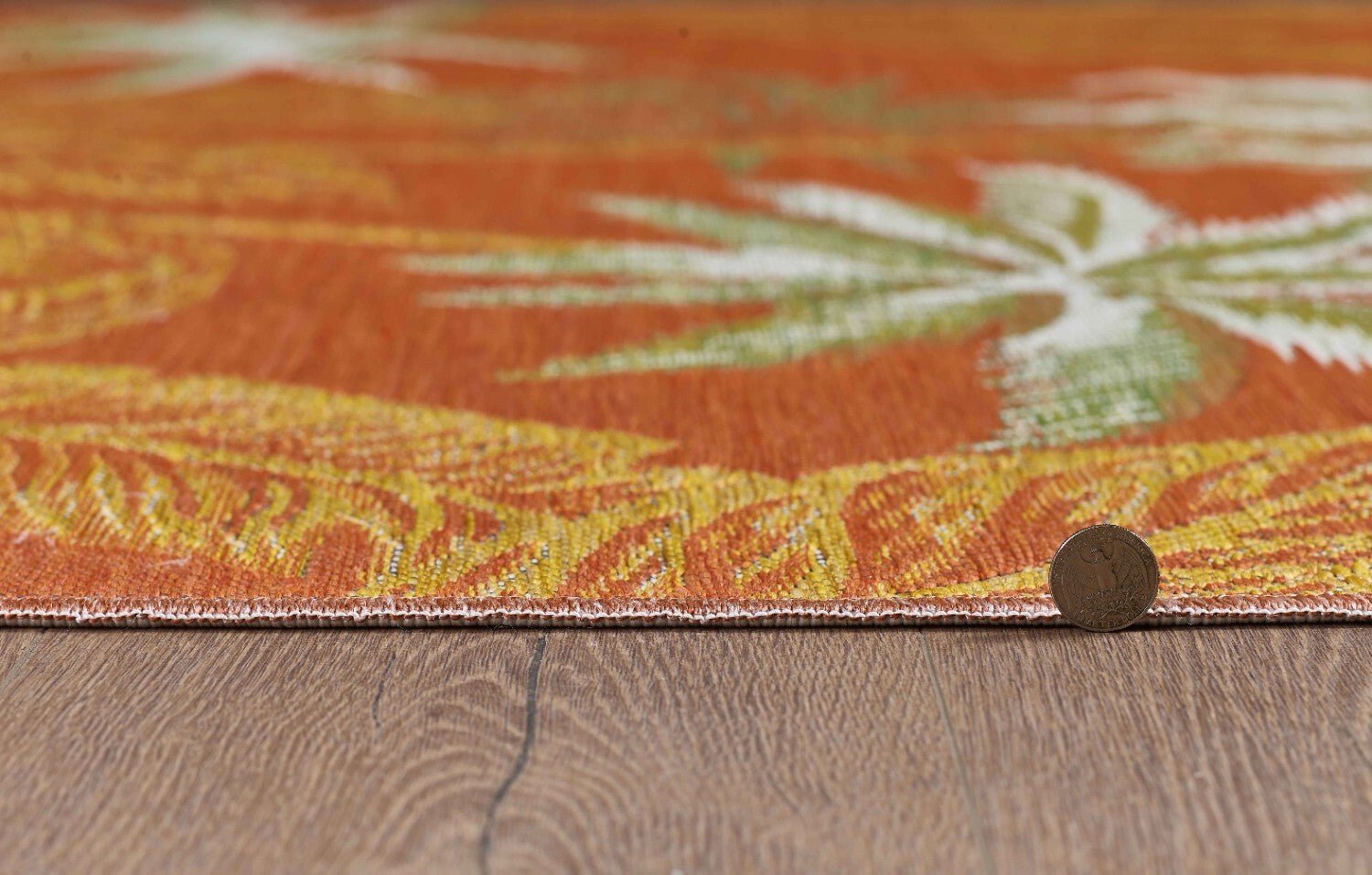 KAS Dahlia 1407 Ivory/Rust Indoor/Outdoor Rug - Rugs - KAS - Atlanta Designer Rugs