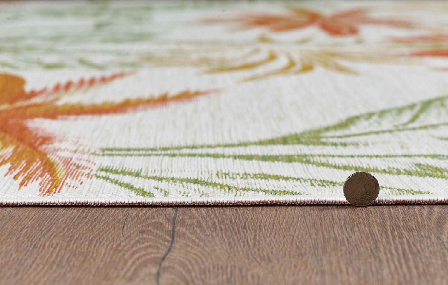 KAS Dahlia 1407 Ivory/Rust Indoor/Outdoor Rug - Rugs - KAS - Atlanta Designer Rugs