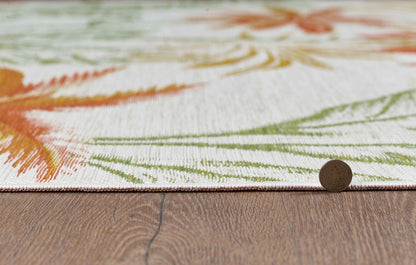 KAS Dahlia 1407 Ivory/Rust Indoor/Outdoor Rug - Rugs - KAS - Atlanta Designer Rugs