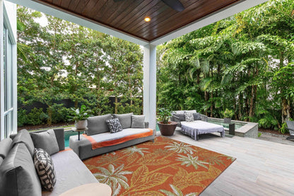 KAS Dahlia 1407 Ivory/Rust Indoor/Outdoor Rug - Rugs - KAS - Atlanta Designer Rugs