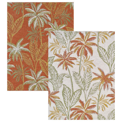 KAS Dahlia 1407 Ivory/Rust Indoor/Outdoor Rug - Rugs - KAS - Atlanta Designer Rugs