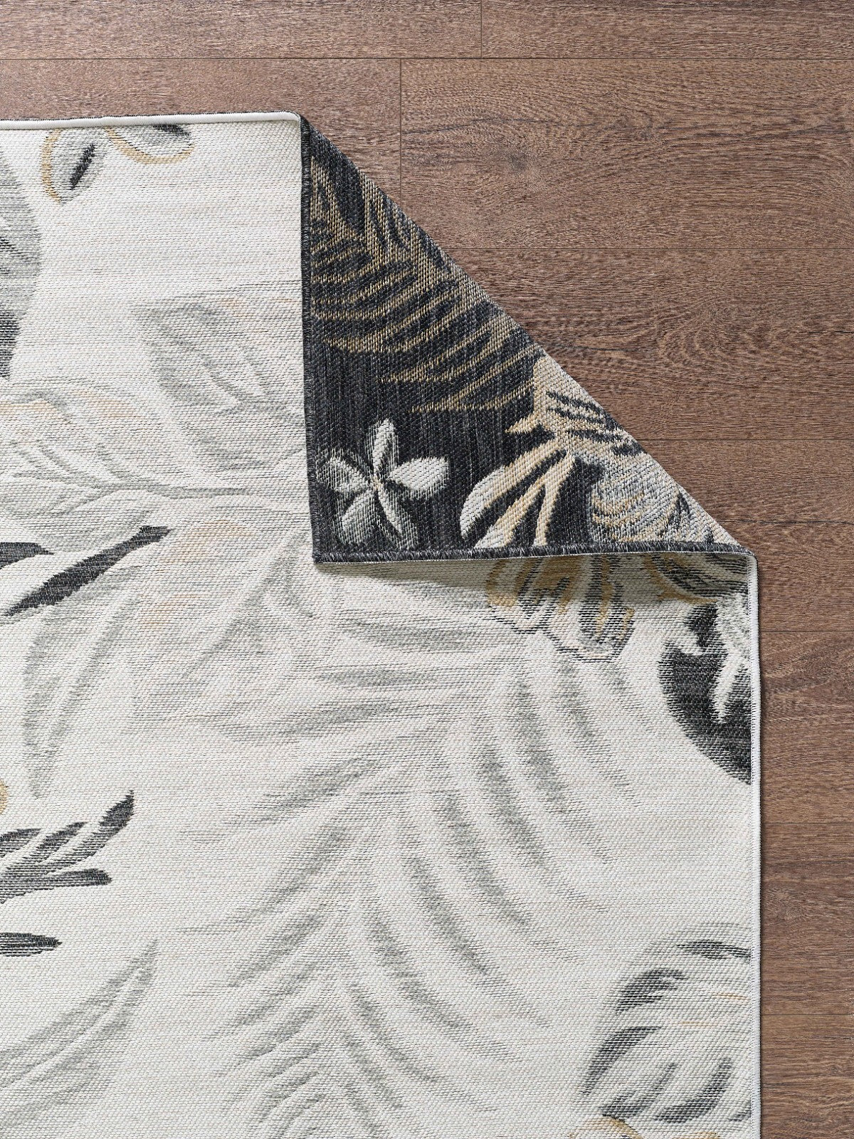 KAS Dahlia 1408 Ivory/Brown Indoor/Outdoor Rug - Rugs - KAS - Atlanta Designer Rugs