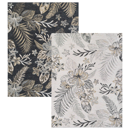 KAS Dahlia 1408 Ivory/Brown Indoor/Outdoor Rug - Rugs - KAS - Atlanta Designer Rugs