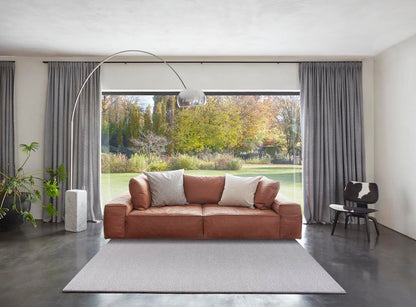 Dynamic Rugs Quin 41008 Light Grey  Solid Machine-Made Rug