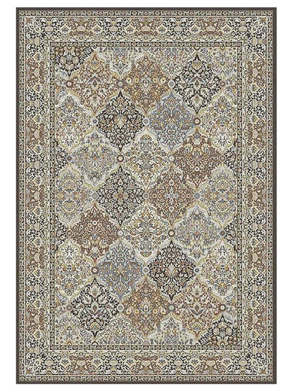 Dynamic Rugs Ancient Garden  Brown Blue  Traditional