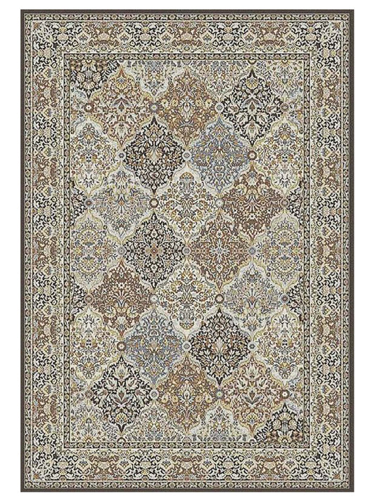 Dynamic Rugs Ancient Garden  Brown Blue  Traditional