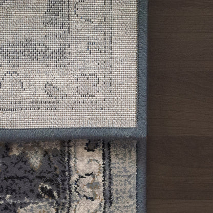Dynamic Rugs Ancient Garden 57559 Silver Grey Traditional Machine-Made Rug