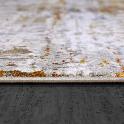 Dynamic Rugs Gold 1362 Grey Ivory Multi Modern Machine-Made Rug