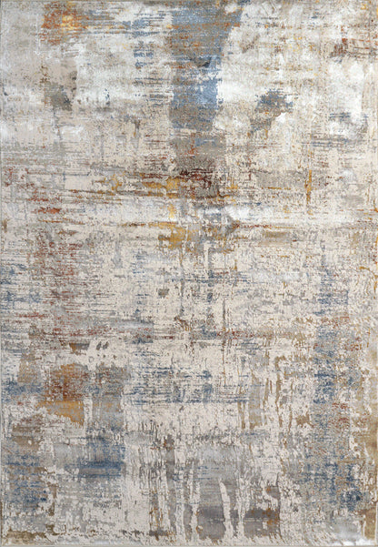 Dynamic Rugs Gold 1362 Grey Ivory Multi Modern Machine-Made Rug