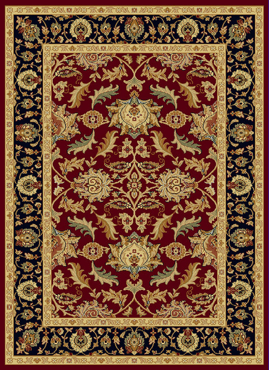 Dynamic Rugs Yazd 1744 Red Traditional Machine-Made Rug