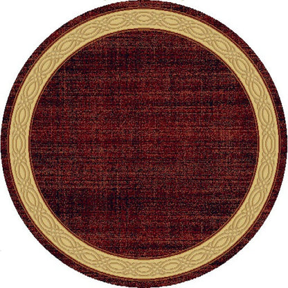Dynamic Rugs Yazd 1770 Red Contemporary Machine-Made Rug