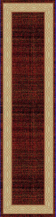 Dynamic Rugs Yazd 1770 Red Contemporary Machine-Made Rug