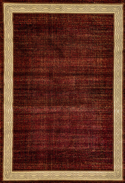 Dynamic Rugs Yazd 1770 Red Contemporary Machine-Made Rug