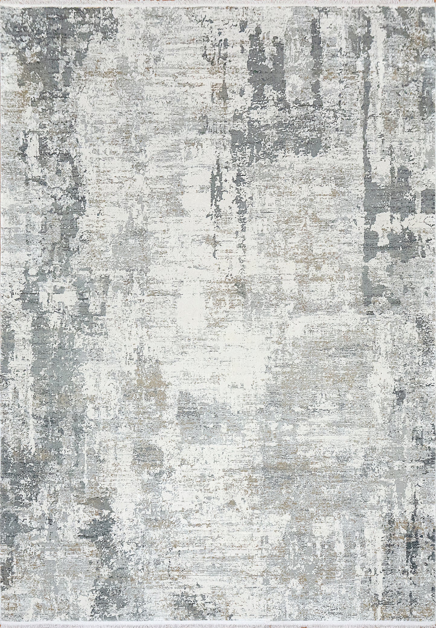 Dynamic Rugs Ruby 2160 Ivory Grey Modern Machine-Made Rug