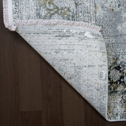 Dynamic Rugs Ruby 2161 Grey Transitional Machine-Made Rug