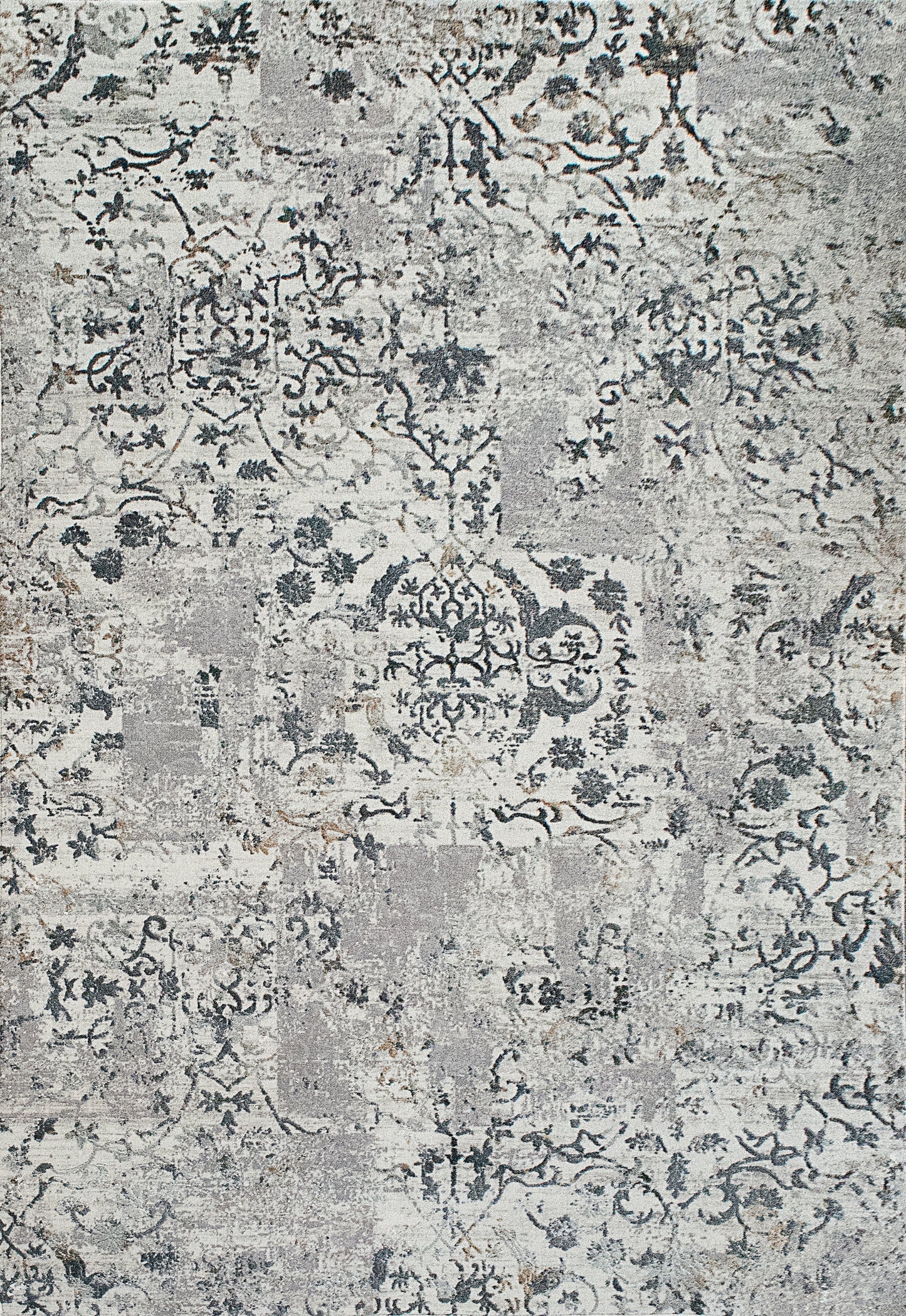 Dynamic Rugs Quartz 25010 Light Grey Traditional Machine-Made Rug