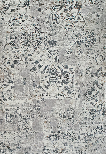 Dynamic Rugs Quartz 25010 Light Grey Traditional Machine-Made Rug