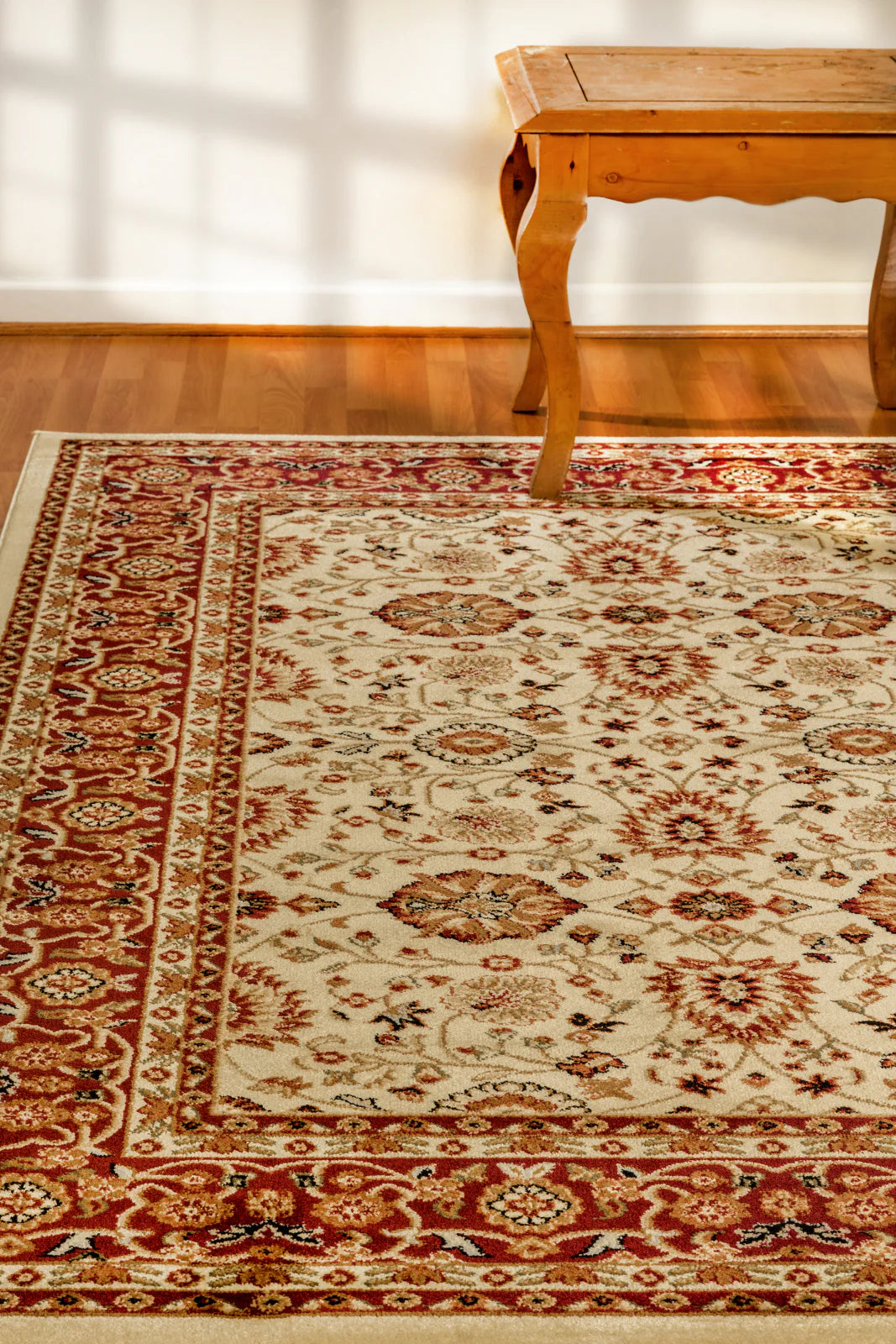 Dynamic Rugs Yazd 2803 Cream Red Traditional Machine-Made Rug