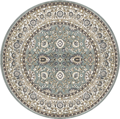 Dynamic Rugs Yazd 2803 Grey Ivory Traditional Machine-Made Rug