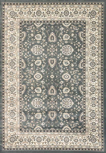 Dynamic Rugs Yazd 2803 Grey Ivory Traditional Machine-Made Rug