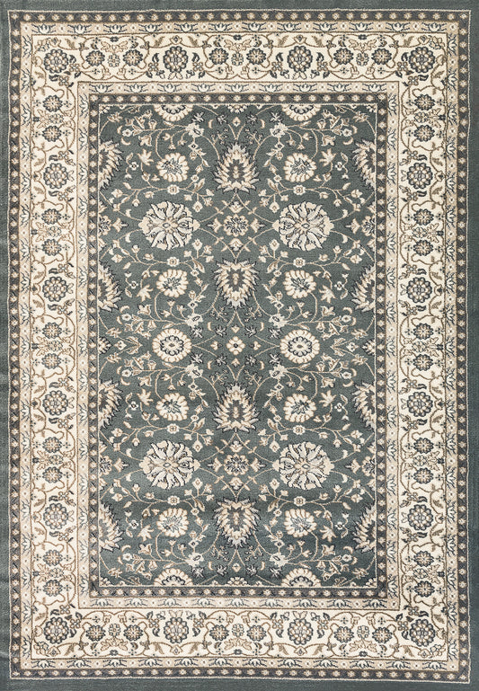 Dynamic Rugs Yazd 2803 Grey Ivory Traditional Machine-Made Rug