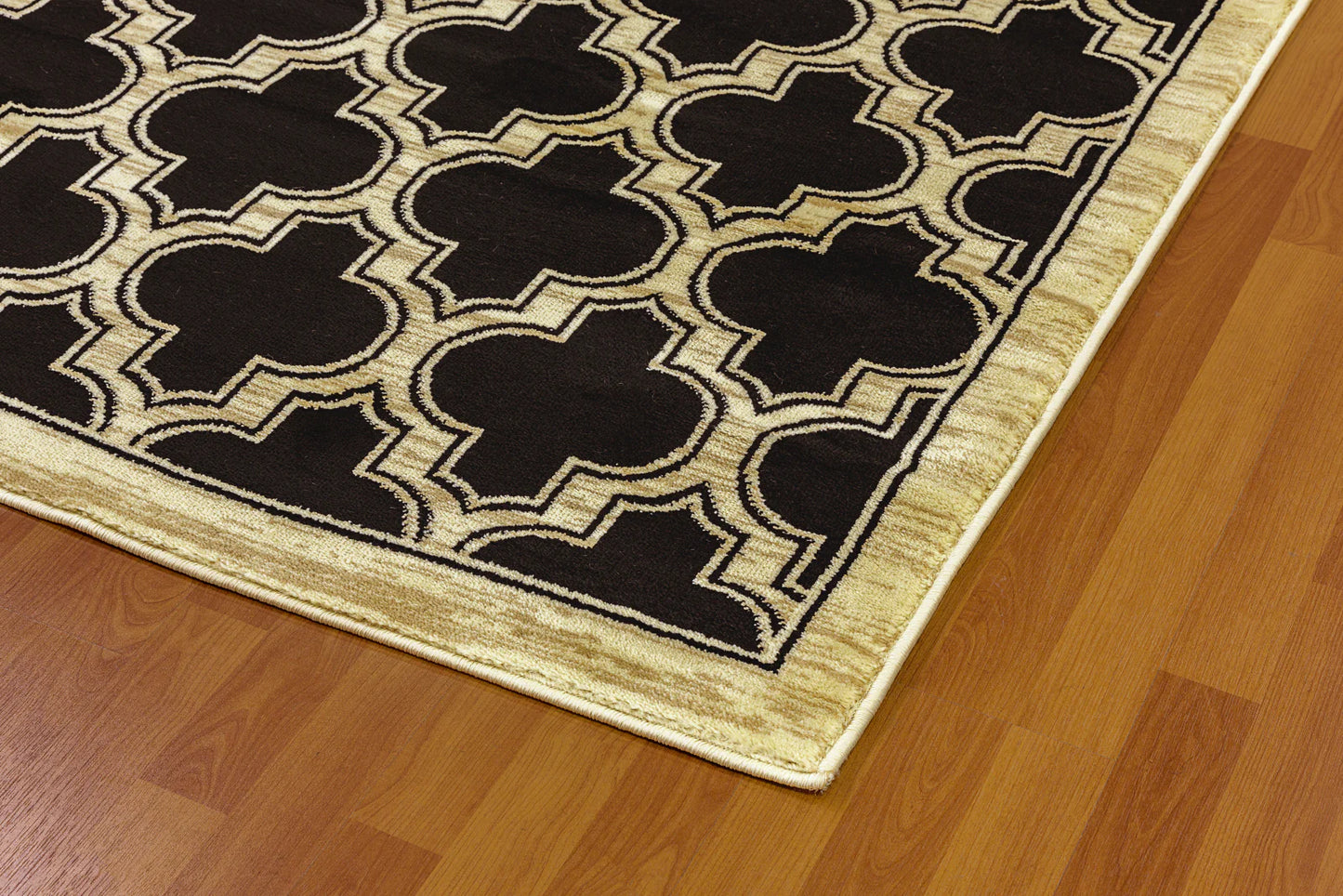 Dynamic Rugs Yazd 2816 Black Contemporary Machine-Made Rug