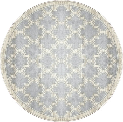 Dynamic Rugs Yazd 2816 Grey Ivory Traditional Machine-Made Rug