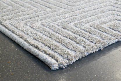 Dynamic Rugs Quin 41009 Grey   Modern Machine-Made Rug