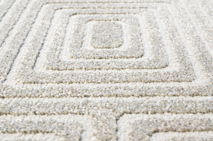 Dynamic Rugs Quin 41009 Grey   Modern Machine-Made Rug