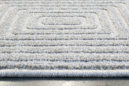 Dynamic Rugs Quin 41009 Grey   Modern Machine-Made Rug