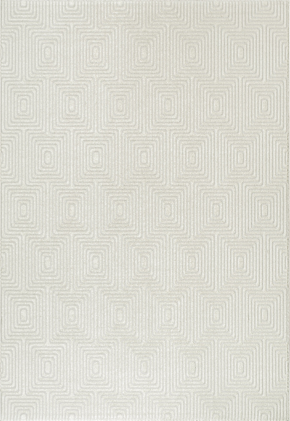 Dynamic Rugs Quin 41009 Ivory   Modern Machine-Made Rug