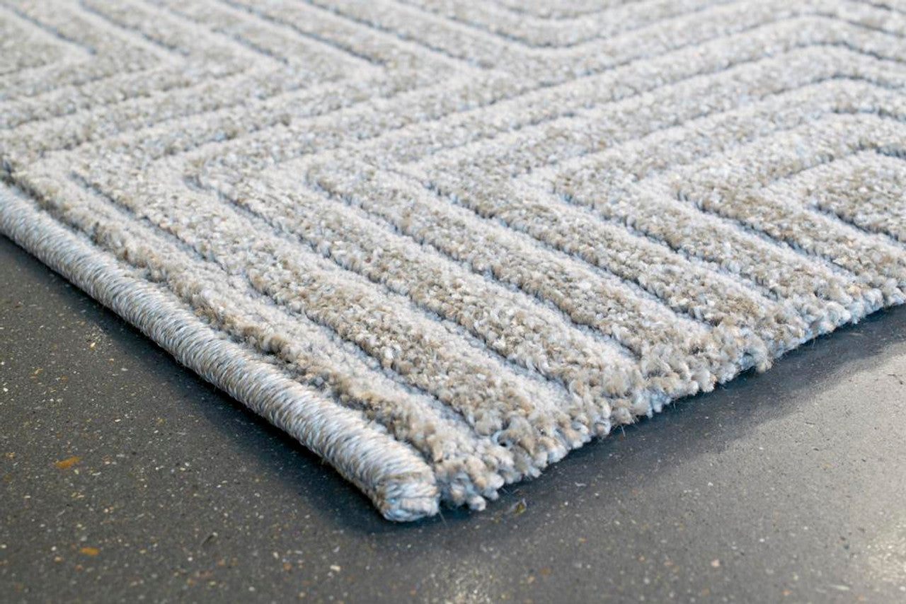 Dynamic Rugs Quin 41009 Light Grey  Modern Machine-Made Rug