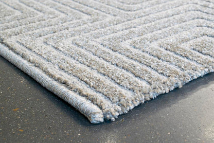 Dynamic Rugs Quin 41009 Light Grey  Modern Machine-Made Rug
