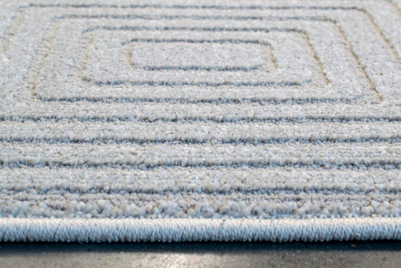 Dynamic Rugs Quin 41009 Light Grey  Modern Machine-Made Rug