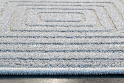 Dynamic Rugs Quin 41009 Light Grey  Modern Machine-Made Rug