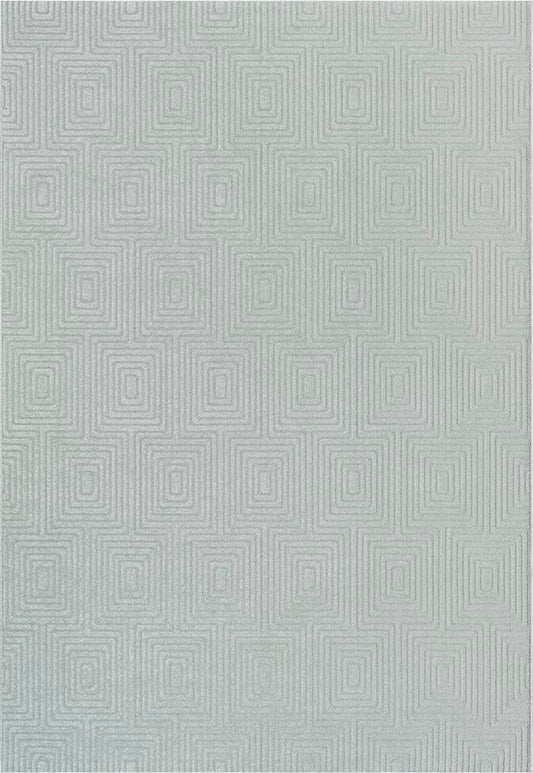Dynamic Rugs Quin 41009 Light Grey  Modern Machine-Made Rug