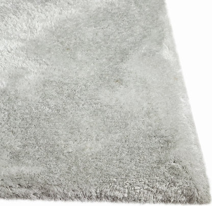Dynamic Rugs Luxe 4201 Grey Solid Handmade Rug