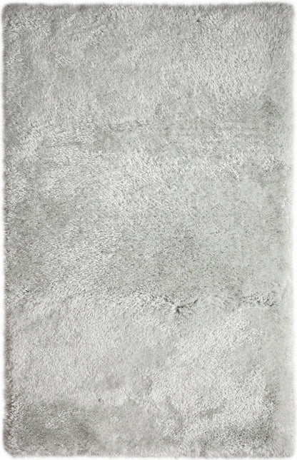 Dynamic Rugs Luxe 4201 Grey Solid Handmade Rug