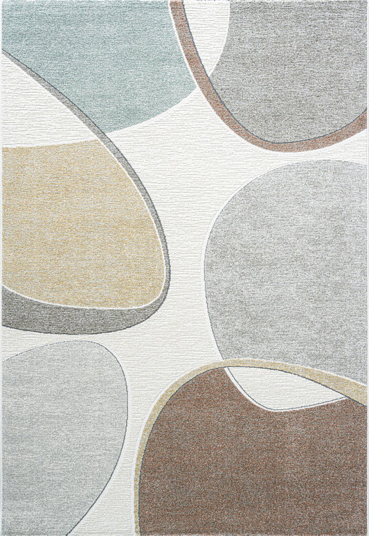 Dynamic Rugs Polaris 46004 Ivory Multi Modern Machine-Made Rug